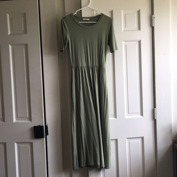 Promesa Dresses & Skirts - Piper & Scoot Roolee Green Simple Dress